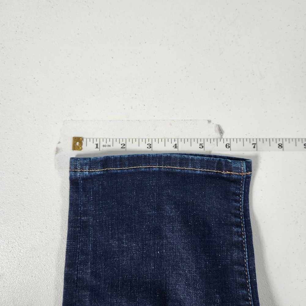 Mavi Jake Slim Leg Jeans Mens 34x30 Dark Indigo Organic Cotton Stretch Denim - Picture 6 of 10